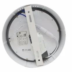 Plafonnier LED Rond 18W 220V - Blanc Neutre 4000K - 5500K - SILAMP