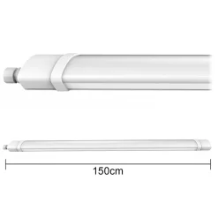 Plafonnier LED étanche 150cm 70W 7000 lm IP65 4000K