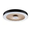 Plafonnier LED Volea IP44 3000K 1300lm / 0lm 230V 4W / 18,5W gradable Noir Doré