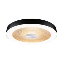 Plafonnier LED Volea IP44 3000K 1300lm / 0lm 230V 4W / 18,5W gradable Noir Doré