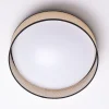 Plafonnier LED 30W Abatjour en Rotin 40cm CCT 3000K4000K6000K