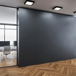 Plafonnier LED 18W 1660 lm 3CCT 17,3x17,3 cm IP20 carré noir SELENA HOROZ