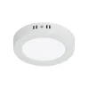 Plafonnier LED 18W 1660 lm 3CCT 17,3 cm IP20 rond blanc MILENA HOROZ