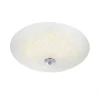 Plafonnier LED, 15W, dimmable, IP20, blanc et chrome - Markslöjd - Fleur