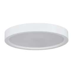 Plafonnier LED 17W IP20 blanc Ø28,5cm Eglo, Idun