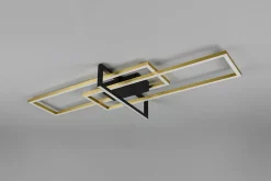 Plafonnier LED 34W 3000K 3900lm , Laiton mat - Trio - Salinas