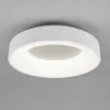 Plafonnier LED, 1x SMD, 27W, 3200lm, 4000K, Blanc mat - Trio - Girona