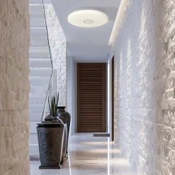 Plafonnier Light Prestige Solaro LED blanc 4000K 1 pièce.