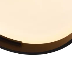 Plafonnier Light Prestige Halo noir LED CCT 3000, 4000, 6000 (réglable) 1 pc.