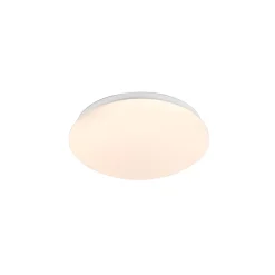 Plafonnier moderne blanc 26 cm avec LED - Iene