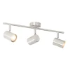 Plafonnier moderne en acier 3 lumières orientables - Jeana