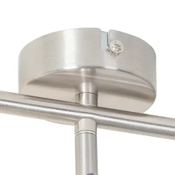 Plafonnier moderne en acier 3 lumières orientables - Jeana
