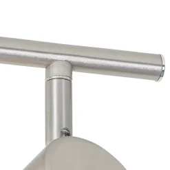 Plafonnier moderne en acier 2 lumières orientables - Jeana