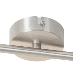 Plafonnier moderne en acier 2 lumières orientables - Jeana