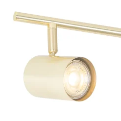 Plafonnier moderne en laiton 3 lumières orientables - Jeana