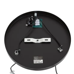 Plafonnier moderne noir 3 lumières - Facil