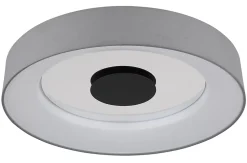 Plafonnier métal blanc mat, LED TERPSA