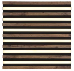 Plafonnier métal noir mat, LED HAYDEN