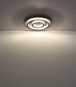 Plafonnier métal noir mat, LED JAYDEN