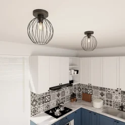 Plafonnier NEST 1 BL, Emibig Lighting, Fabriqué en EU