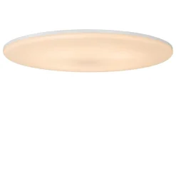 Plafonnier OLSON en plastique avec LED intégré - Opalin - Lucide