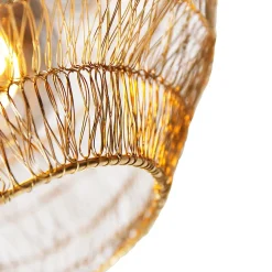 Plafonnier oriental doré 25 cm - Vadi