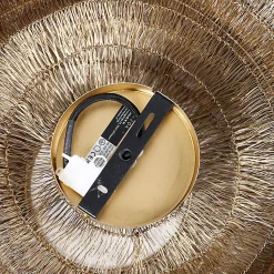 Plafonnier oriental doré 45 cm - Vadi