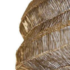 Plafonnier oriental doré 45 cm - Vadi