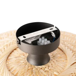 Plafonnier oriental en bambou 50 cm - Ostrava