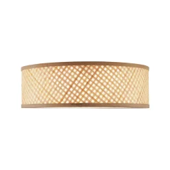 Plafonnier oriental en bambou naturel 40 cm - Tremmo