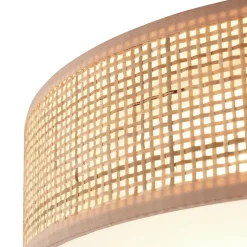 Plafonnier oriental en rotin 38 cm - Trammy