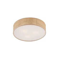 Plafonnier oriental en rotin 38 cm - Trammy
