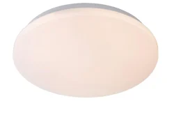 Plafonnier OTIS en synthétique avec LED intégré - Opalin - Lucide