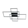 Plafonnier ou applique LED dimmable futuriste triple rectangle - Eli