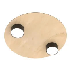 Plafonnier PIXO 2 BL, Emibig Lighting, Fabriqué en EU