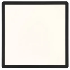 Plafonnier plastique noir, LED SAPANA