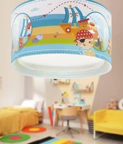 Plafonnier Pour Enfant Pirate Island Île Des Pirates