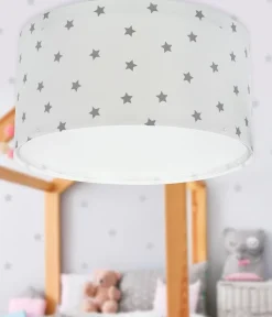 Plafonnier pour enfant Star Light Lumière Étoilée blanc