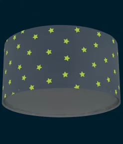Plafonnier pour enfant Star Light Lumière Étoilée bleu