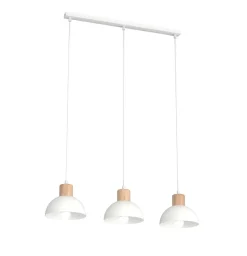 Plafonnier SECO 3 WH, Emibig Lighting, Fabriqué en EU