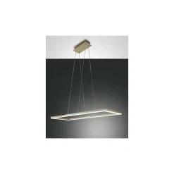 Plafonnier suspendu Bard LED 52W 3394-45-225 Or Mat Fabas Luce