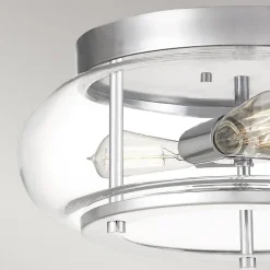 Plafonnier Trilogy 3 lumières Abat-Jour En Verre