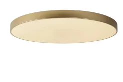 Plafonnier UNAR en acrylique avec LED intégré - Or Mat / Laiton - Lucide