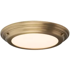 Plafonnier Welland 1 lumière - Laiton vieilli