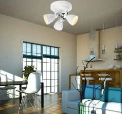 Plafonnier 3xG9, 20W max, IP44, Blanc - Markslöjd - Fjällbacka