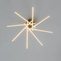 PlafonnierLED 7 tiges noires - Oxo