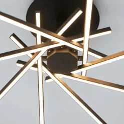 PlafonnierLED 7 tiges noires - Oxo