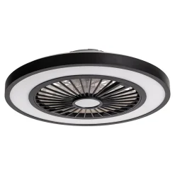 Plafonniers + ventilateur LED 'Arioso' D: 54 cm, en métal et plastique, avec de nombreuses fonctions
