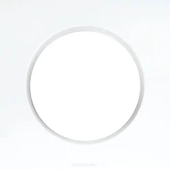 Plaques de finition polycarbonate - Blanc brillant - SQUARE 3 postes