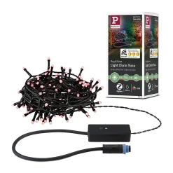 Plug & Shine Guirlande LED Yuna RGB 10m IP44 5W Noir